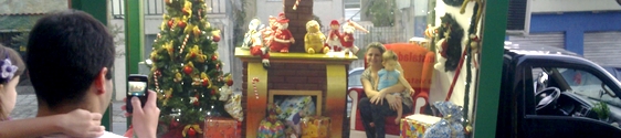 Agência Escala realizou Casa do Papai Noel sobre rodas