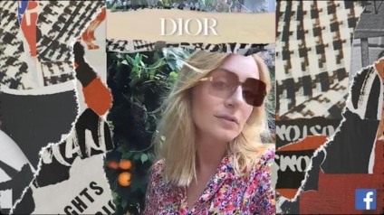 Dior cria app fashionista de realidade aumentada no Facebook