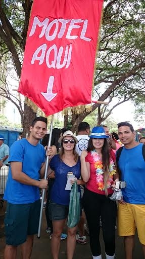 Ação da Rede Colorado com a AG1 Conscientiza foliões no Carnaval