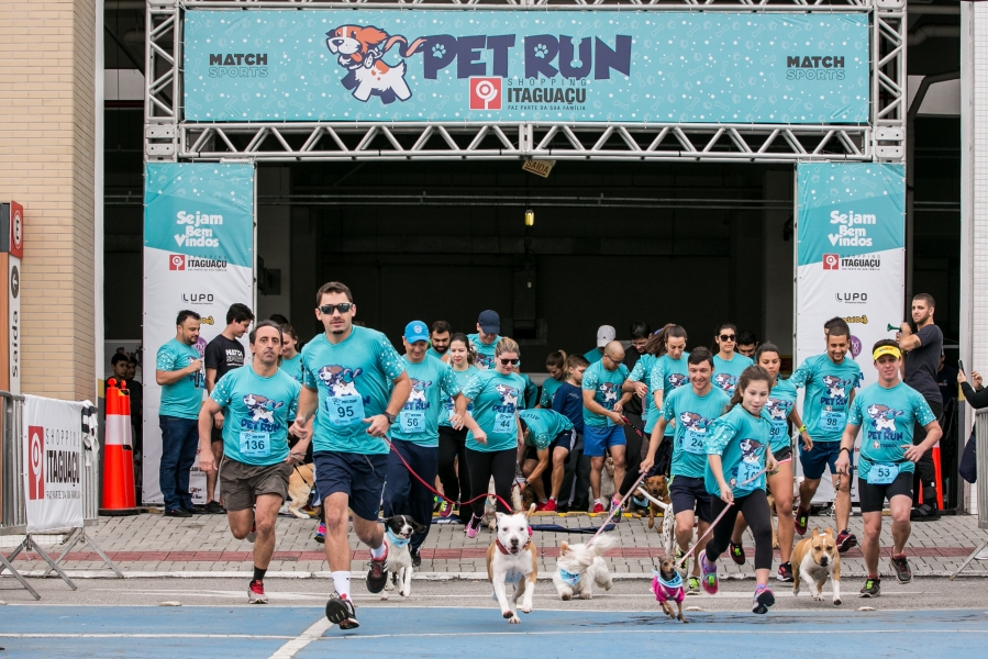 1ª edição da PET RUN reuniu milhares de pets junto com seus donos