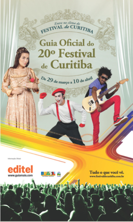 Editel apoia a informação do Festival de Teatro de Curitiba