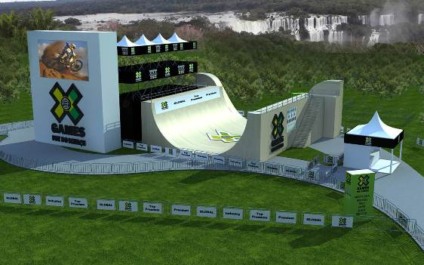 O furacão X Games em Foz do Iguaçu