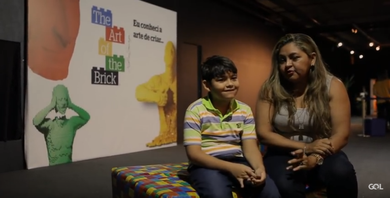 GOL realiza sonho de cliente piauiense mirim, fã de Lego
