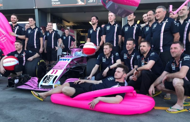 Force India fecha patrocínio com a Havaianas