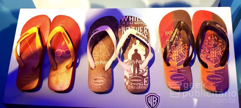 Havaianas anuncia coleção inspirada em Harry Potter