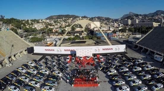 Nissan entrega frota de automóveis ao Comitê Rio 2016 Nissan entrega frota de automóveis ao Comitê Rio 2016