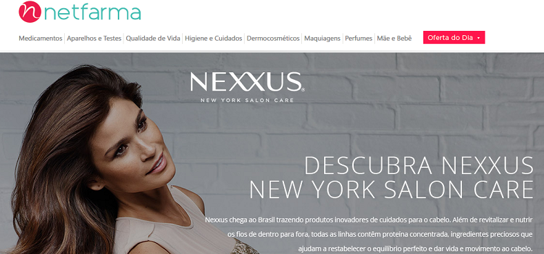 Netfarma tem espaço exclusivo de Nexxus na Beauty Fair 2016