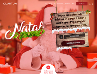 Quantum cria ação especial para o Natal