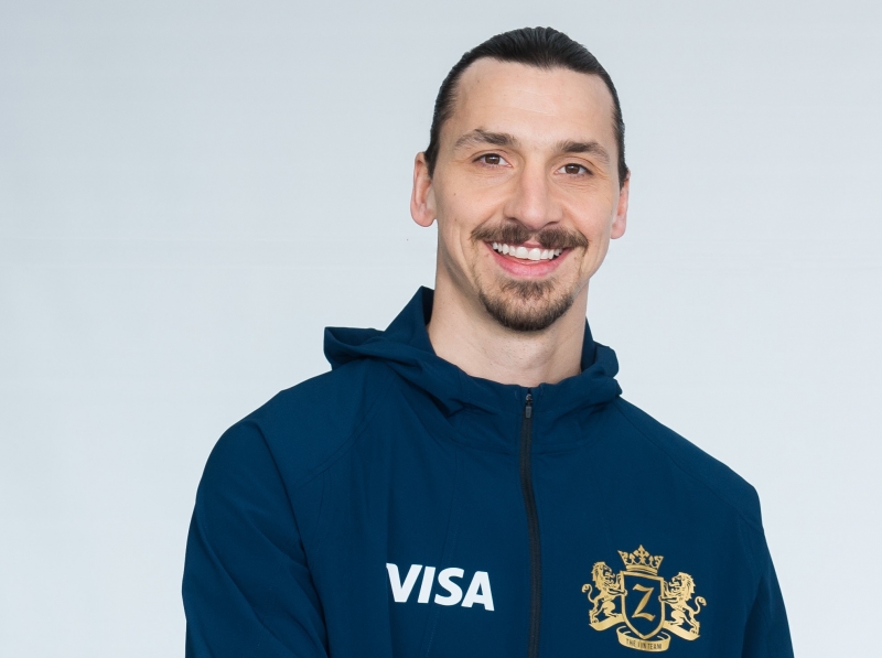 Zlatan Ibrahimovic se une à Visa