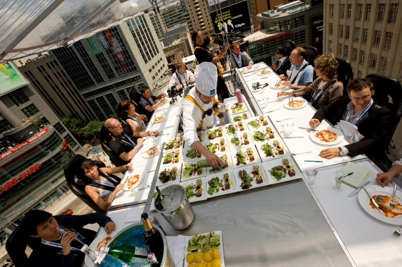 Mestiça realiza mais uma edição do “Dinner in The Sky”