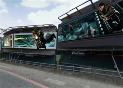 Filme de Harry Potter ganha outdoor 3D