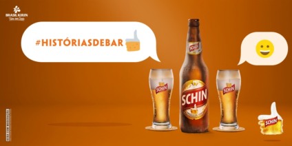 Twitter e Schin lançam emoji especial para quem compartilhar #HistóriasDeBar