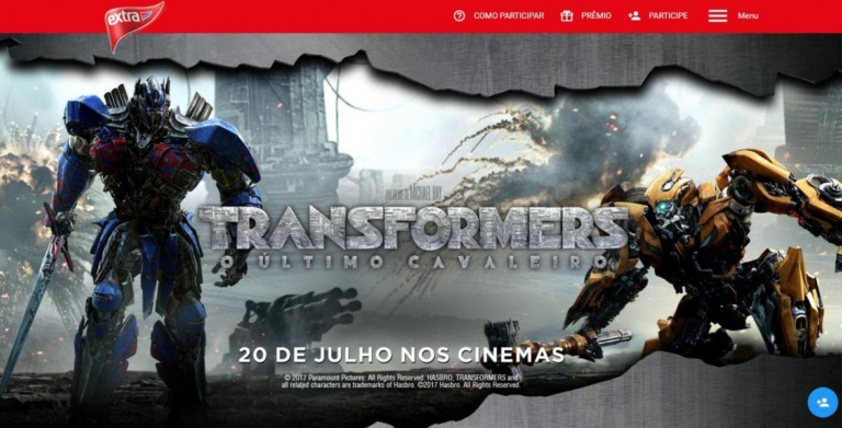 Extra e Paramount Pictures premiam clientes com viagem a Londres