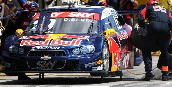 Hoje tem Pit Stop Challenge com a equipe Red Bull Racing