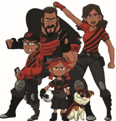 Athletico Paranaense ganha novos personagens