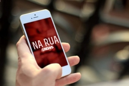 UP line ativa o “Na Rua GloboNews”