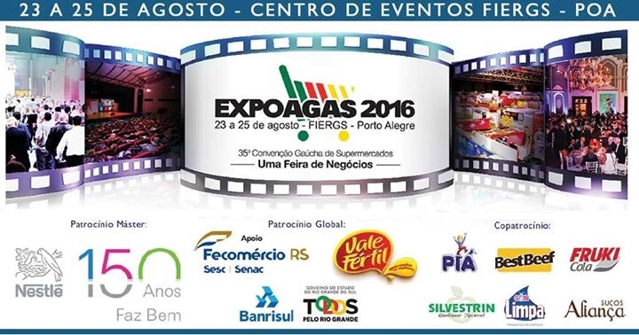 ExpoAgas chega aos 35 Anos fomentando negócios entre supermercadistas