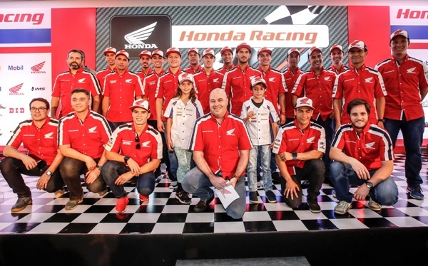 Evento da Honda apresenta equipes e patrocínios