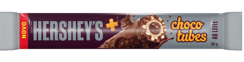 Hershey's+ Chocotubes é a novidade do portfólio da Hershey