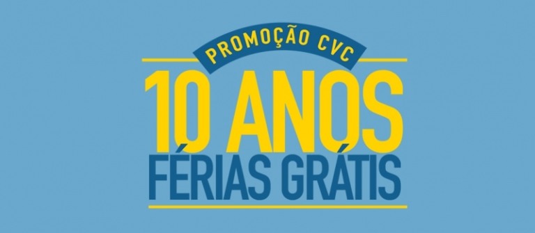 CVC sorteia 10 anos de férias grátis para 10 consumidores