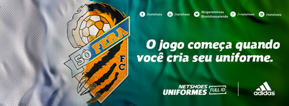 Netshoes cria ferramenta de personalização de uniformes