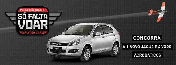 Carros e voos acrobáticos são sorteados por JAC Motors