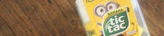 The Minions invaded Tic Tac flavors