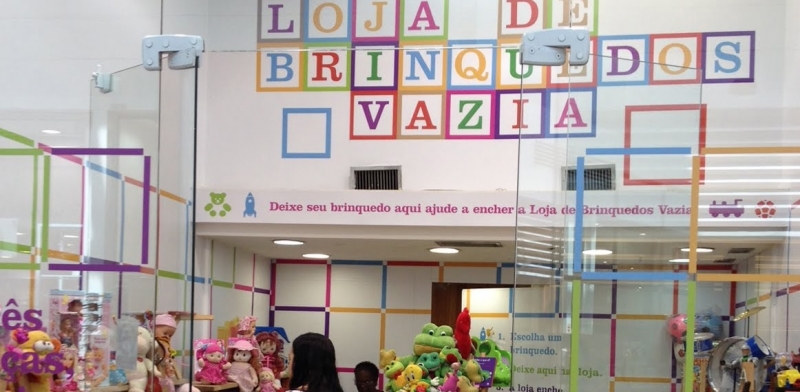 "Loja Vazia - Edição Kids" chega ao BarraShopping