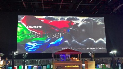 Christie fará projeção da maior tela laser RGB da AL na CCXP
