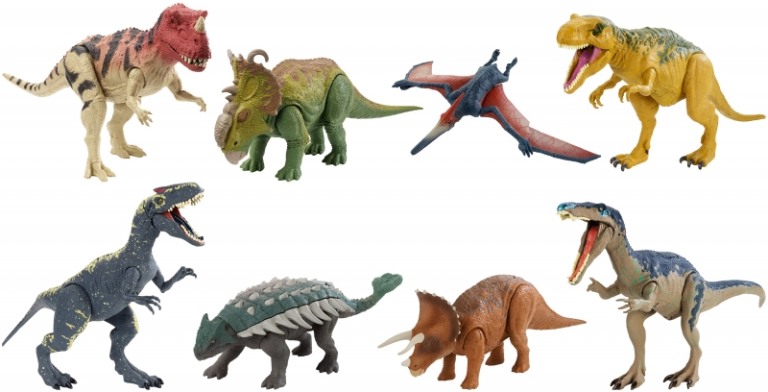 Mattel cria linha de produtos do Jurassic World
