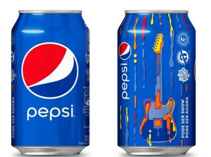 Festivais de música inspiram novo visual da Pepsi