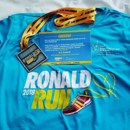 Casa Ronald McDonald-RJ promove corrida virtual solidária