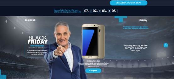 Samsung lança campanha para a Black Friday
