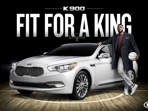 LeBron James é o novo embaixador da Kia Motors