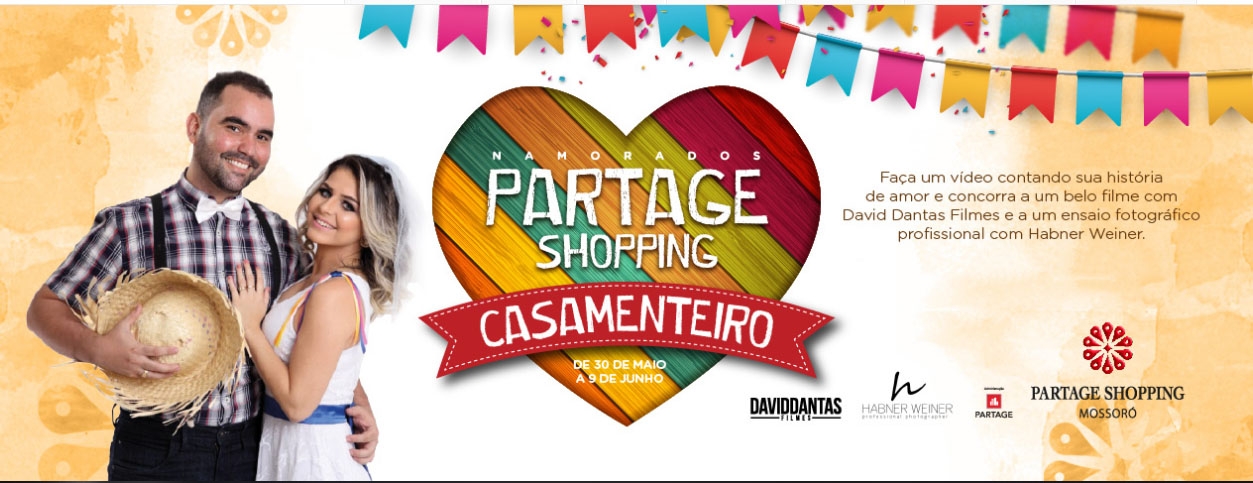 Partage shopping lança concurso cultural "Namorados Partage Mossoró"