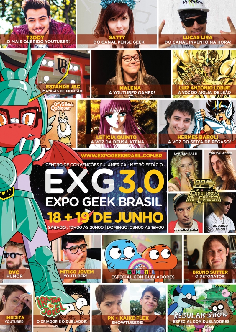 3ª edição da Expo Geek Brasil