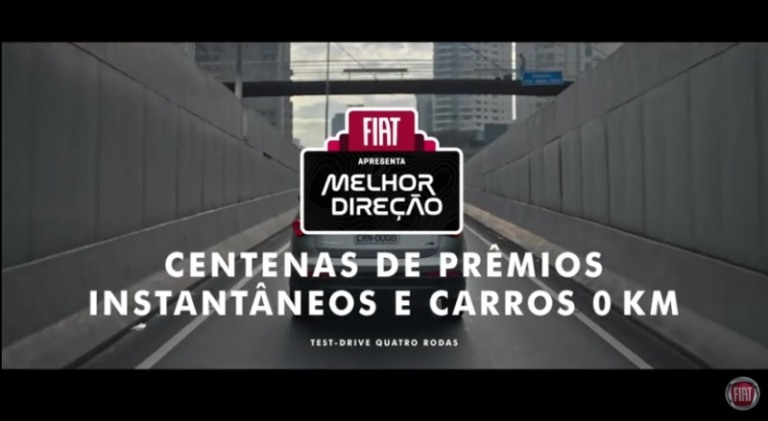 Fiat convida para test-drive e sorteio de carro