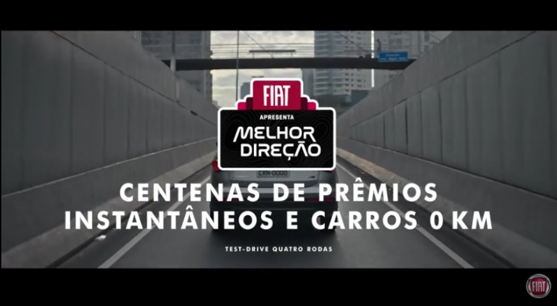 Fiat convida para test-drive e sorteio de carro