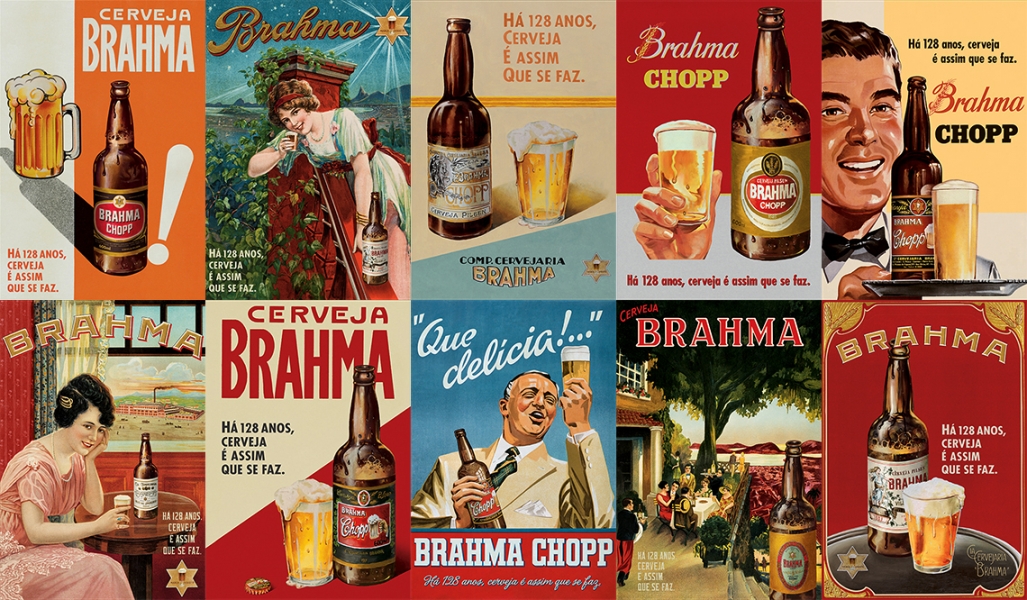 Os 128 anos de Brahma contados em nove Rótulos Históricos