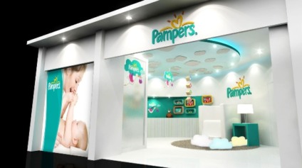 NewStyle assina concept stores de Pampers e Gillette