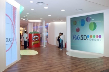 Ponto de Criação com Personal Press na loja conceito P&G