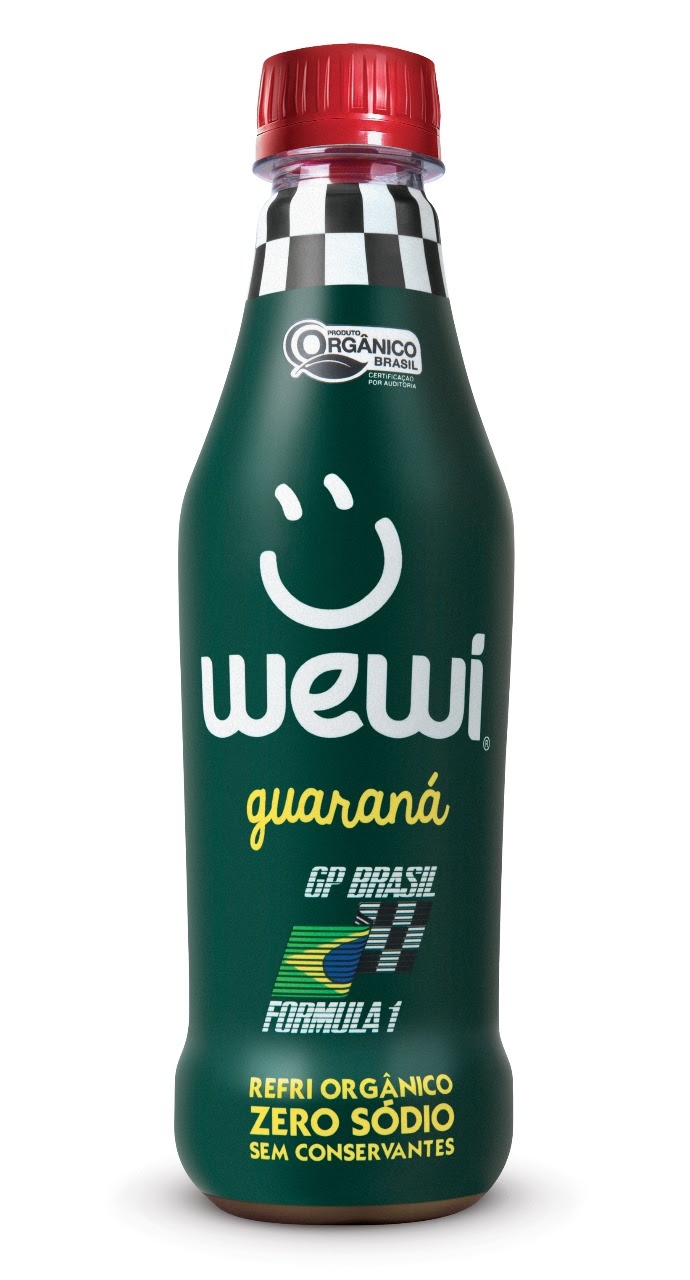 GP do Brasil elege Wewi orgânico o refrigerante oficial do evento