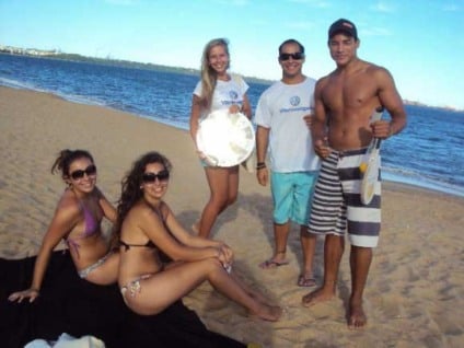 Camisa 10 com “Gire e Ganhe” no litoral capixaba
