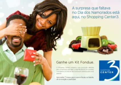 Center 3 lança campanha e promoção dupla