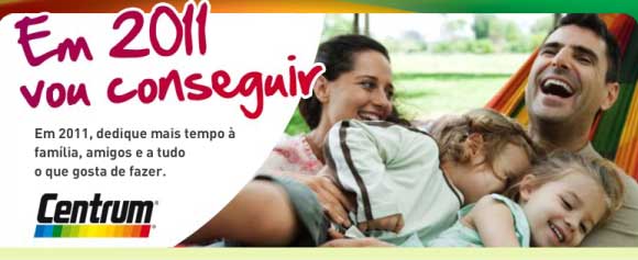 Promo de Centrum incentiva a ter mais tempo livre