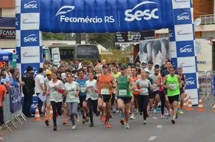 Gramado recebe etapa do Circuito Sesc de Corridas 