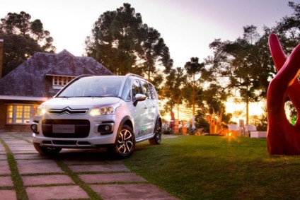 Citroën sobe a serra de Campos de Jordão