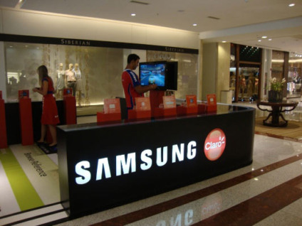 Prommo7 desenvolve estande para Claro e Samsung