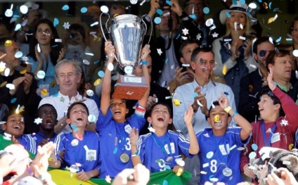 Garotos do Flu vencem a Copa das Nações Danone