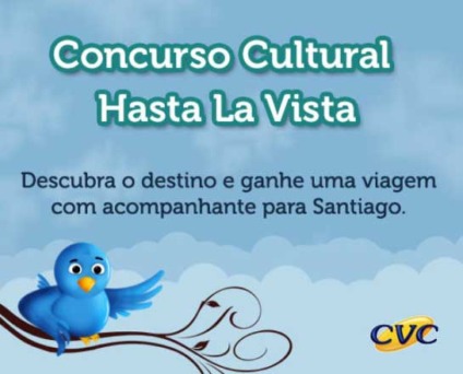 CVC com "Hasta La Vista" no Twitter